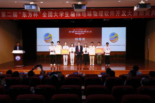 第二届东方杯全国大学生勘探地球物理软件开发大赛在松原圆满闭幕